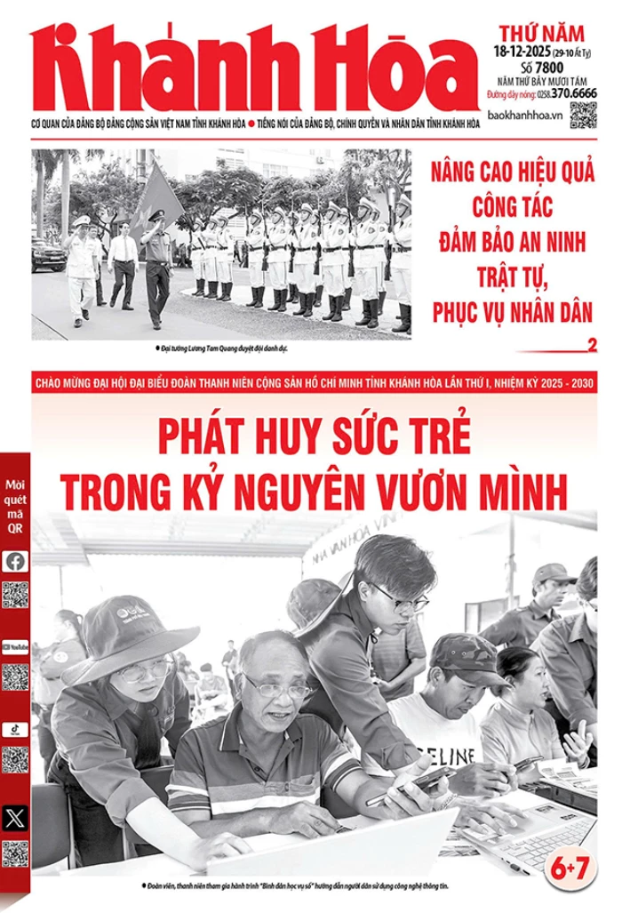 Đọc báo in số 7800 ngày 18/12/2025