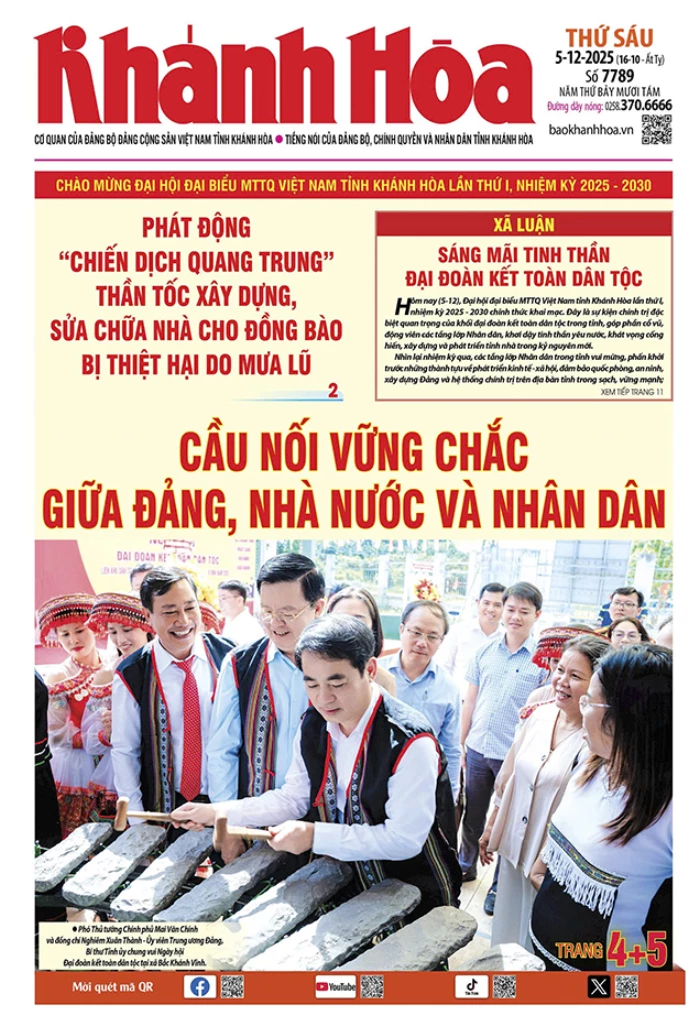 Đọc báo in số 7789 ngày 5/12/2025