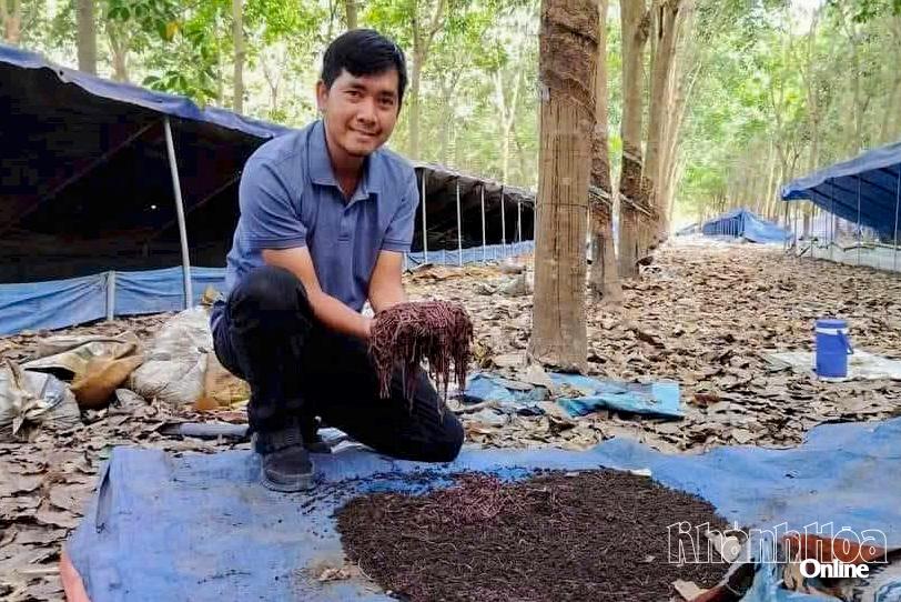 Nhiều bạn trẻ 
chọn khởi nghiệp 
với nông nghiệp sạch từ phân hữu cơ.