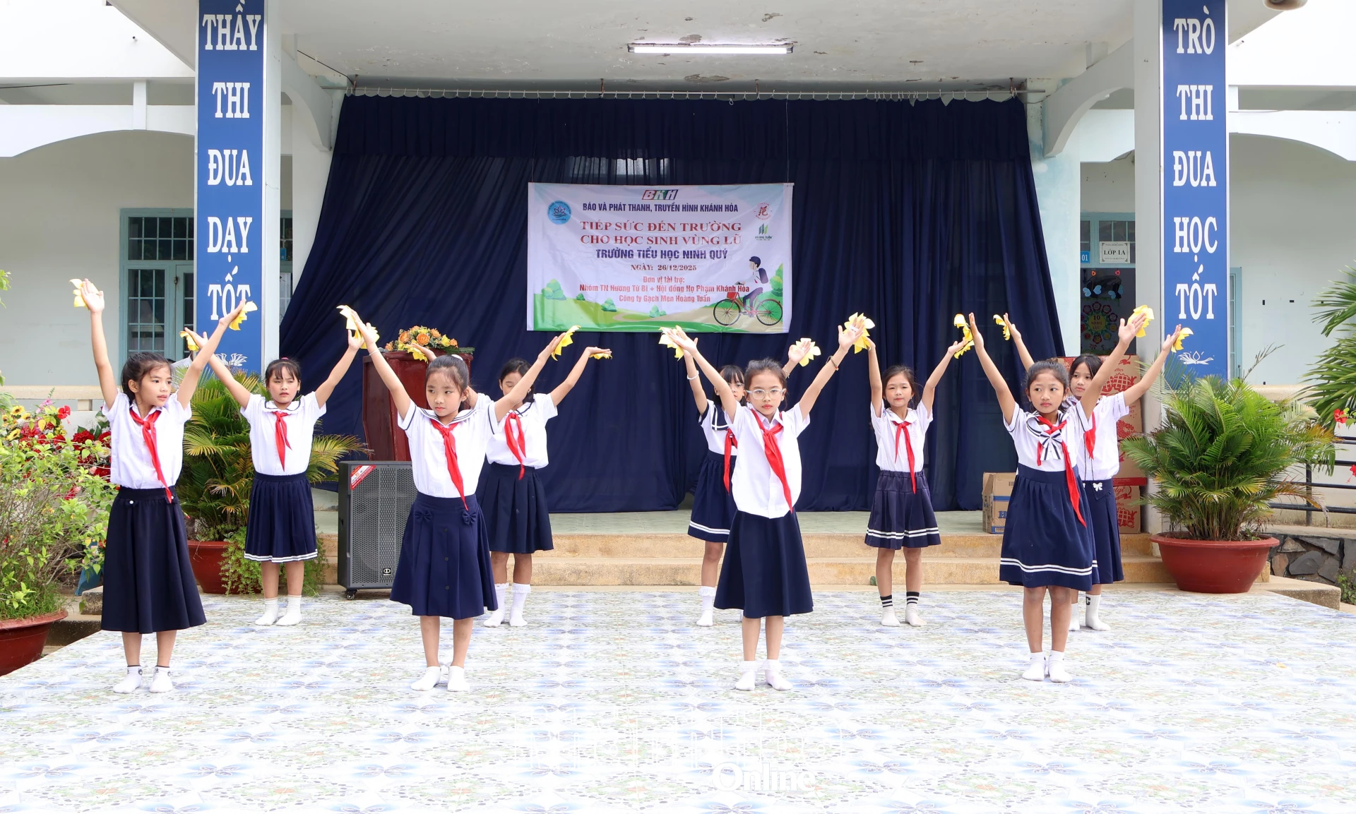 Một tiết mục văn nghệ tại chương trình.