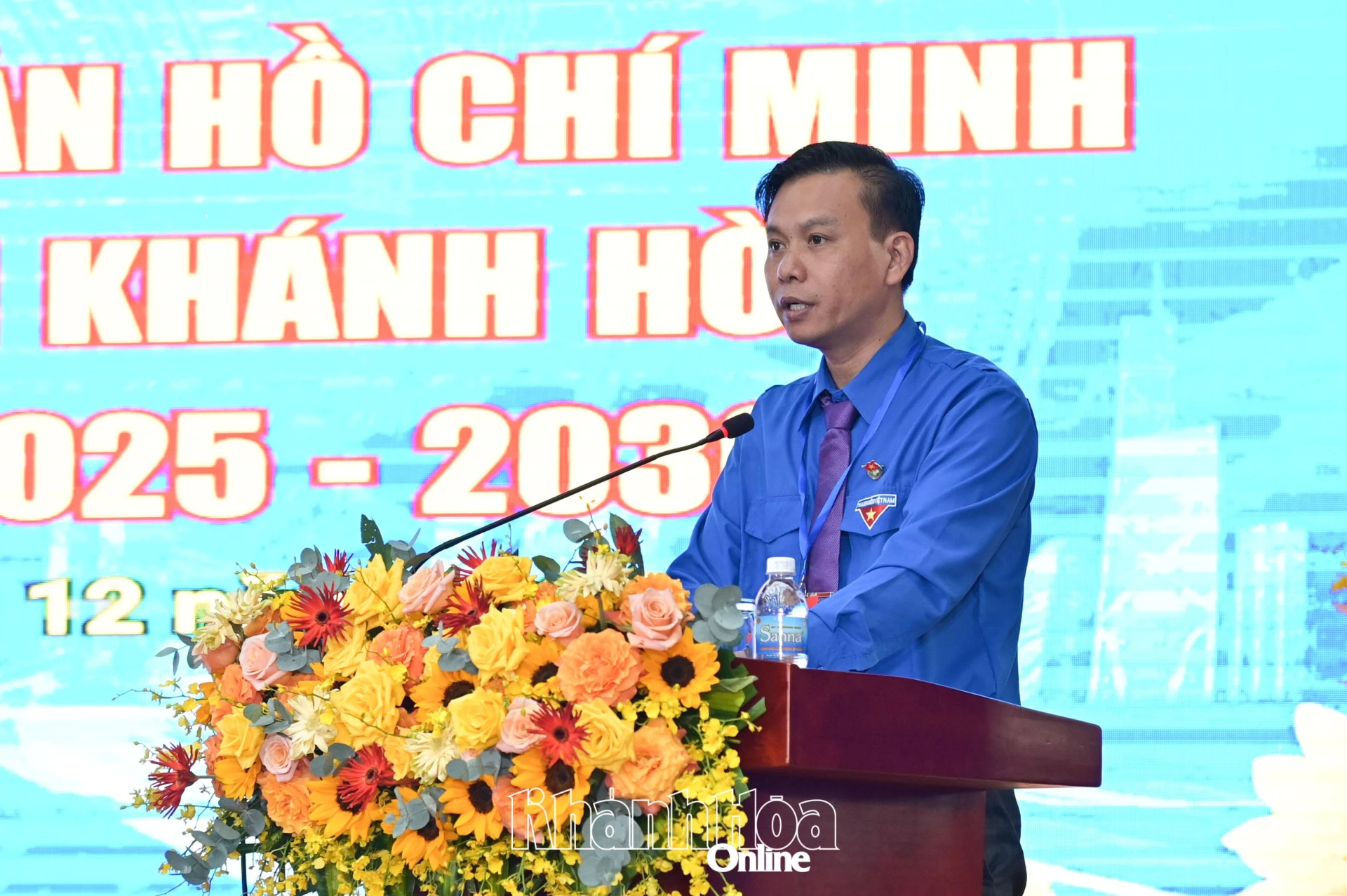 Ông Huỳnh Hữu Phúc phát biểu chỉ đạo tại đại hội.