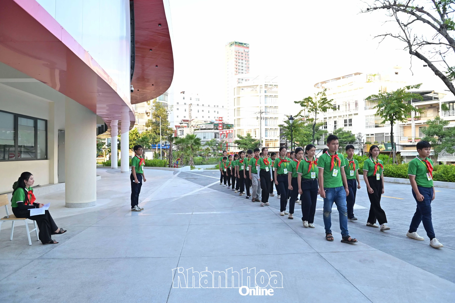 Thi thực hành các động tác cá nhân di động.