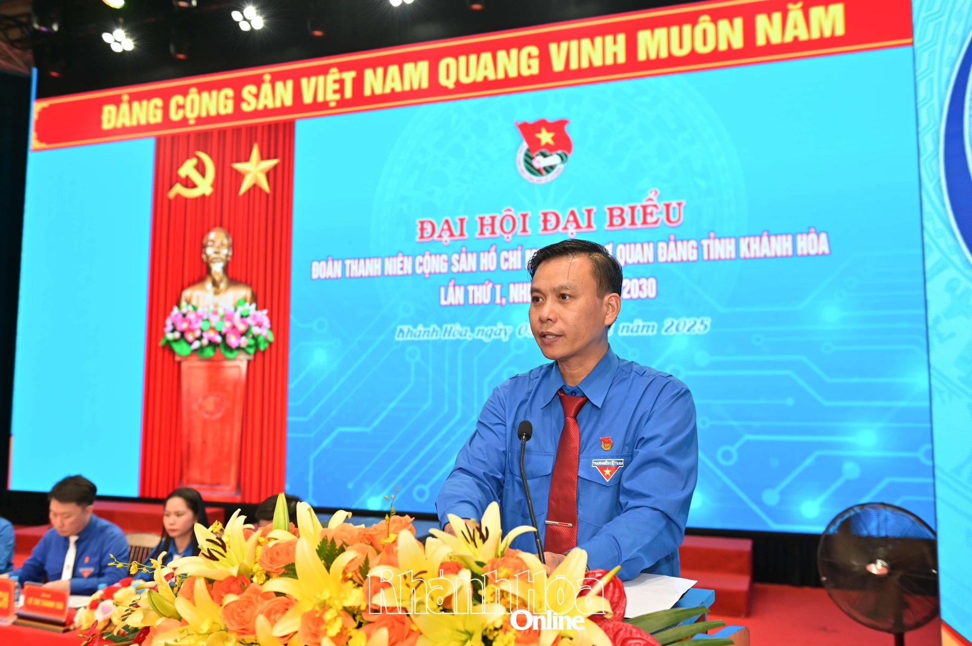 Ông Huỳnh Hữu Phúc phát biểu chỉ đạo tại Đại hội.