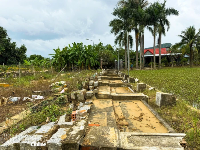 Khẩn trương khắc phục hư hại do thiên tai đối với 2 di tích quốc gia Miếu Trịnh Phong và Văn miếu Diên Khánh