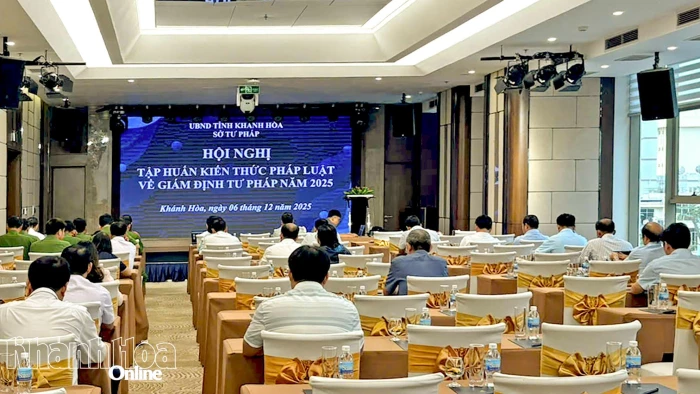 Tập huấn kiến thức pháp luật về giám định tư pháp