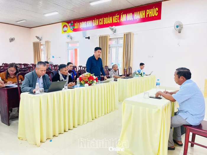 Hội nghị hiệp thương lần thứ nhất thỏa thuận cơ cấu, thành phần, số lượng người ứng cử đại biểu HĐND xã Tây Khánh Sơn nhiệm kỳ 2026 - 2031