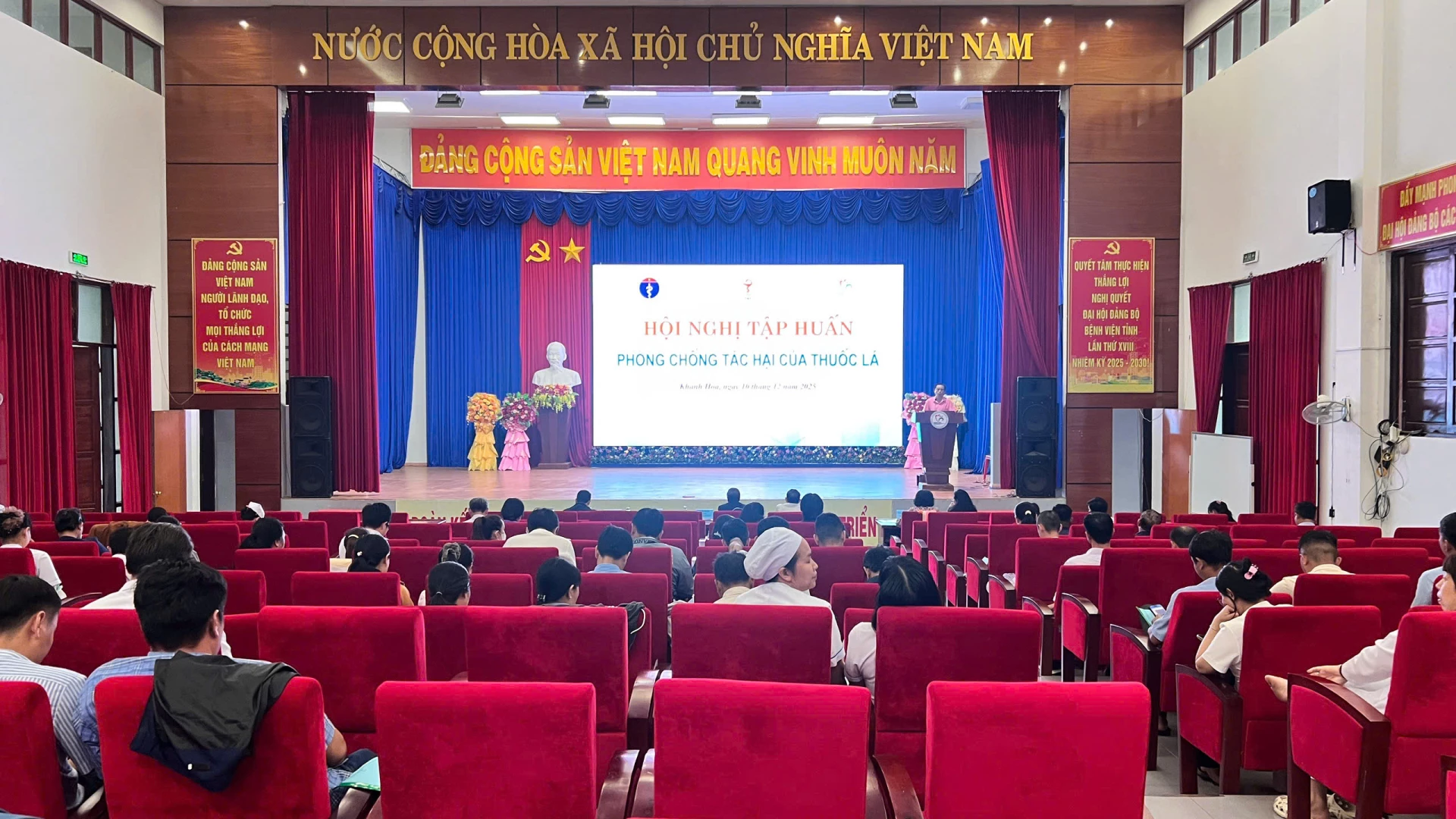 Quang cảnh hội nghị tập huấn.