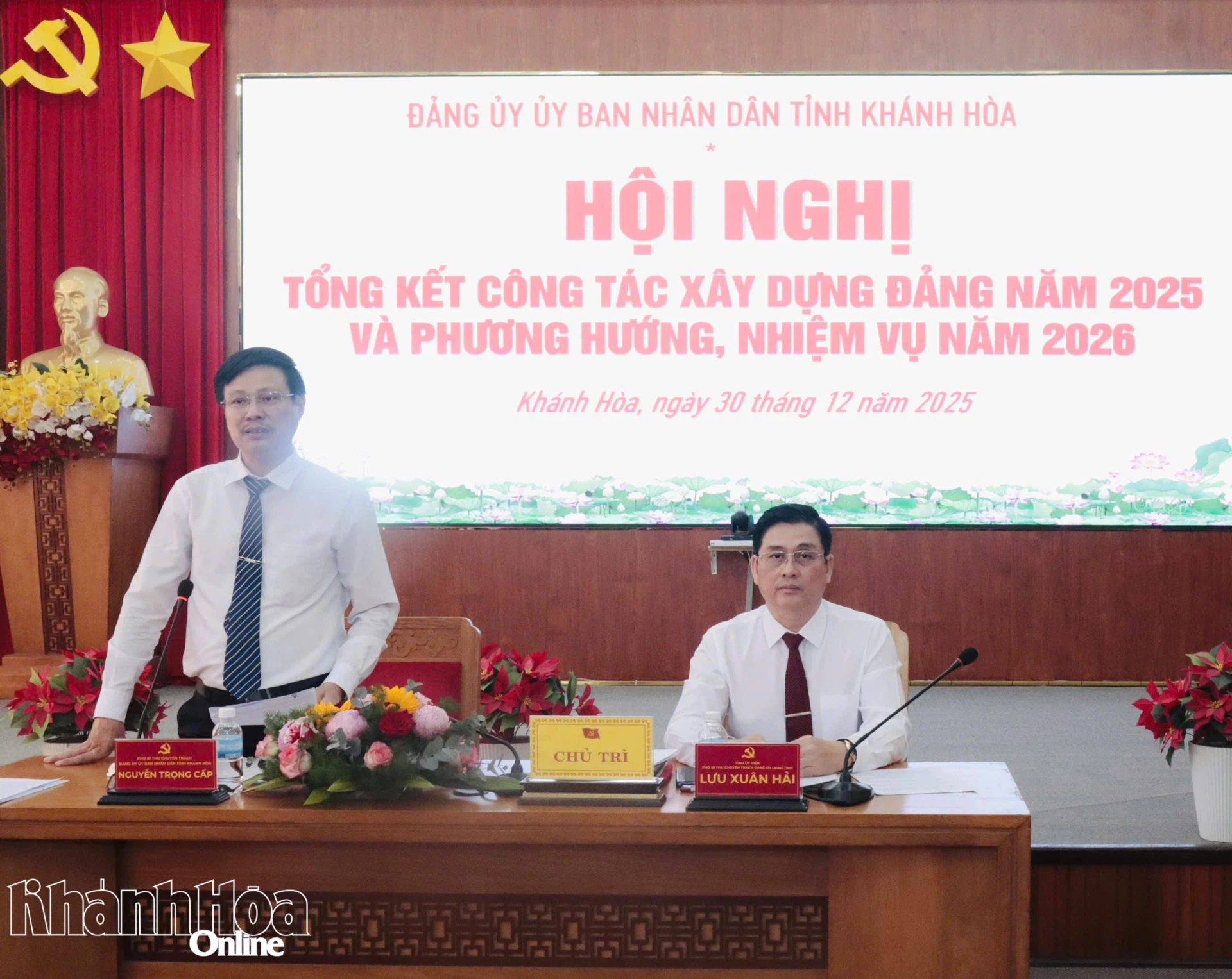 Thường trực Đảng ủy UBND tỉnh chủ trì hội nghị