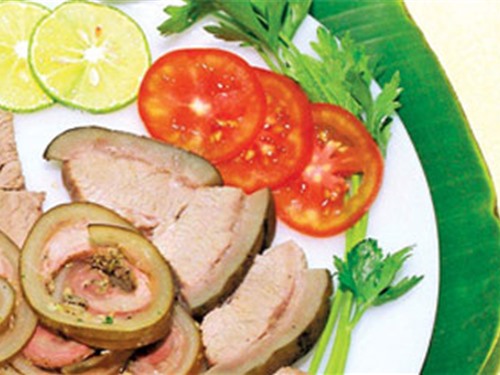 Bê nướng lá chuối