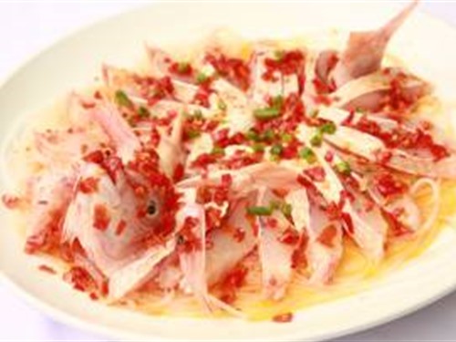 Cá điêu hồng hấp cay