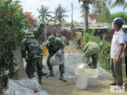 Giáo xứ Gò Sạn: Chung sức xây dựng nông thôn mới