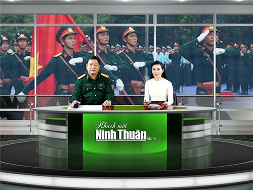 Trao đổi với Thượng tá Lưu Xuân Phương Chính ủy Bộ Chỉ huy Quân sự tỉnh nhân kỷ niệm 72 năm Ngày thành lập Quân đội nhân dân Việt Nam