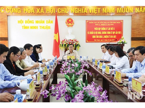 Thường trực HĐND tỉnh họp phiên thường kỳ lần thứ 15