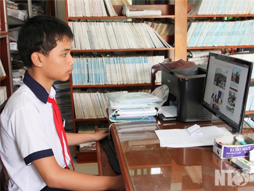 Gương sáng hiếu học Nguyễn Vũ Hoàng Long