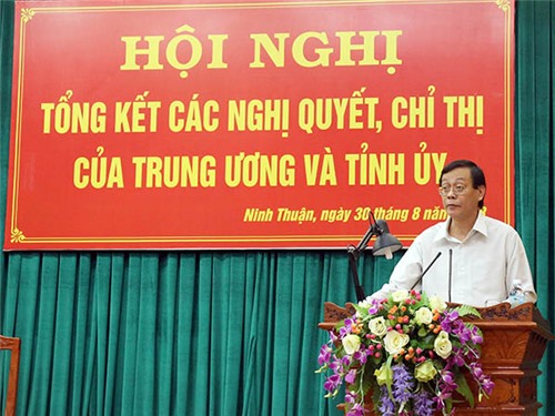 Tỉnh ủy tổ chức Hội nghị tổng kết các nghị quyết, chỉ thị của Trung ương và Tỉnh ủy