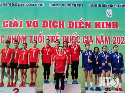 Ninh Thuận đoạt 4 huy chương tại Giải vô địch điền kinh  các nhóm tuổi trẻ quốc gia năm 2023