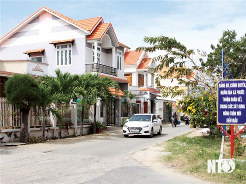 Phấn đấu hoàn thành mục tiêu xây dựng nông thôn mới