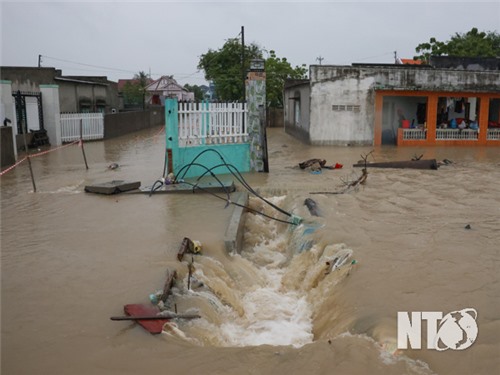 Một số hình ảnh thiệt hại cho mưa lớn gây ra