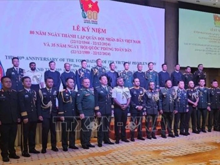 Lễ kỷ niệm 80 năm Ngày thành lập Quân đội Nhân dân Việt Nam tại Myanma
