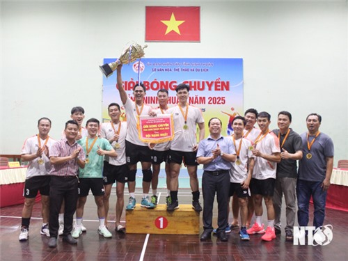 Bế mạc giải bóng chuyền tỉnh Ninh Thuận năm 2025