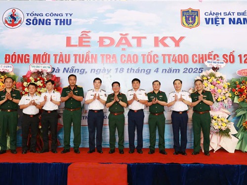 Tiếp tục đầu tư trang bị gam tàu hiện đại cho Cảnh sát biển Việt Nam