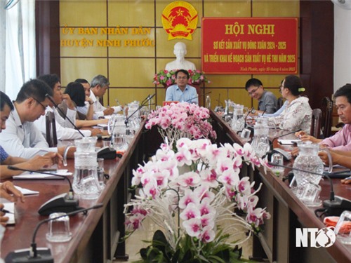 Ninh Phước: Triển khai kế hoạch sản xuất vụ hè - thu năm 2025