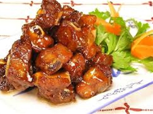 Sườn rim mặn ngọt