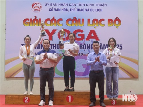 Giải các câu lạc bộ Yoga tỉnh Ninh Thuận mở rộng năm 2025