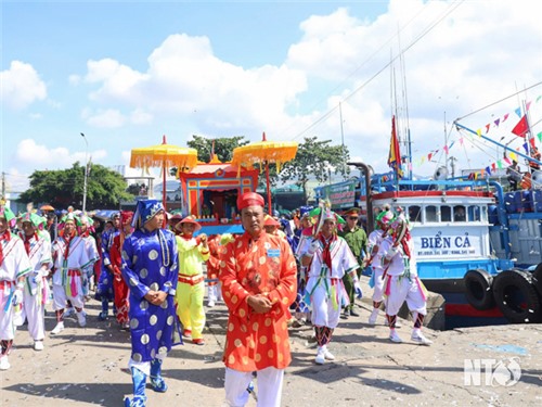 Độc đáo Lễ hội Cầu ngư ở xã Thanh Hải