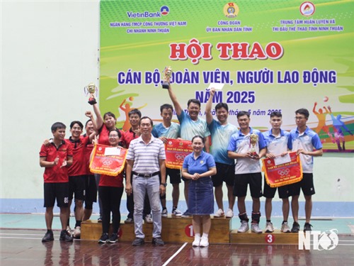 Hội thao cán bộ, đoàn viên, người lao động năm 2025