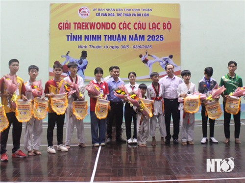 Khai mạc Giải Taekwondo các câu lạc bộ tỉnh Ninh Thuận năm 2025