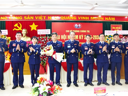 Chi bộ Phòng Chính trị Vùng Cảnh sát biển 3 tổ chức Đại hội nhiệm kỳ 2025 - 2030: Vững vàng về chính trị, tiêu biểu trong xây dựng Đảng