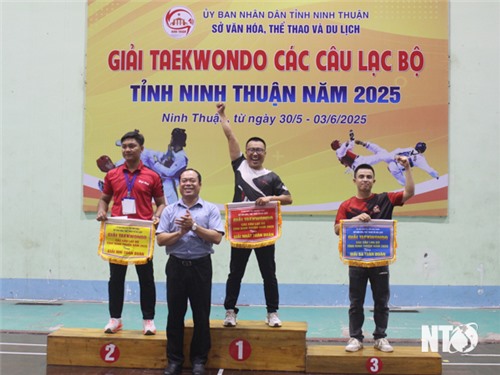 Bế mạc Giải Taekwondo các câu lạc bộ tỉnh Ninh Thuận năm 2025