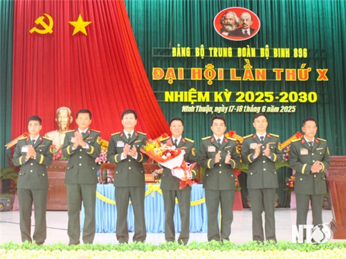 Đại hội Đảng bộ Trung đoàn Bộ binh 896 lần thứ X, nhiệm kỳ 2025-2030
