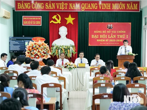 Đảng bộ Sở Tài chính: Tổ chức đại hội nhiệm kỳ 2025-2030