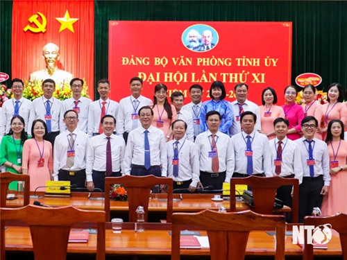 Đảng bộ Văn phòng Tỉnh ủy tổ chức đại hội nhiệm kỳ 2025-2030