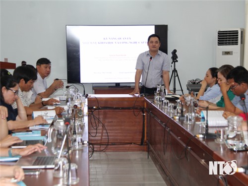 Sở Khoa học và Công nghệ: Tăng cường thực hiện các nhiệm vụ trọng tâm