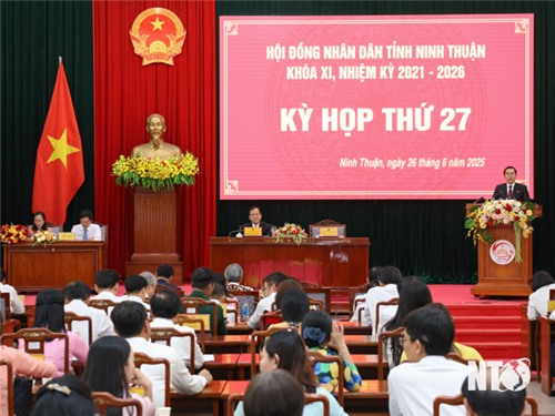 HĐND tỉnh khóa XI, nhiệm kỳ 2021-2026 tổ chức kỳ họp thứ 27