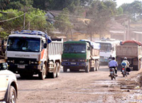 Cấm xe tải hoạt động trong TP. Nha Trang vào giờ cao điểm