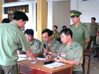 Tổng kết công tác tuyển chọn và gọi công dân nhập ngũ năm 2010