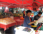 Trái cây nhập khẩu từ các nước ASEAN thuộc danh mục hàng được giảm thuế nhập khẩu.