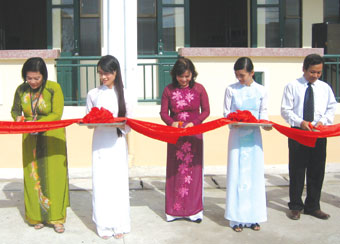 Khánh thành khu ký túc xá 5 tầng