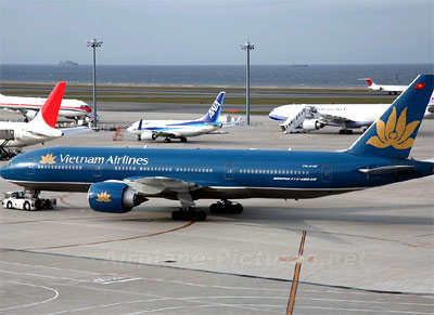 Máy bay của Vietnam Airlines (ảnh airplane-pictures.net)