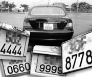 Thực hiện đấu giá biển số ô tô, xe máy