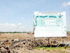 Sau 10 năm triển khai dự án, sân golf An Phú vẫn chưa được xây dựng. (Ảnh: Internet)