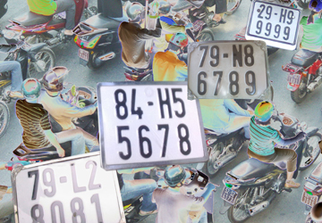 Trúng đấu giá biển số đẹp không được đem bán lại