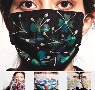 Khẩu trang đổi màu phát hiện cúm