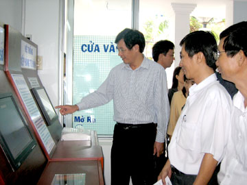 Công bố thực hiện Đề án “một cửa” liên thông theo hướng hiện đại