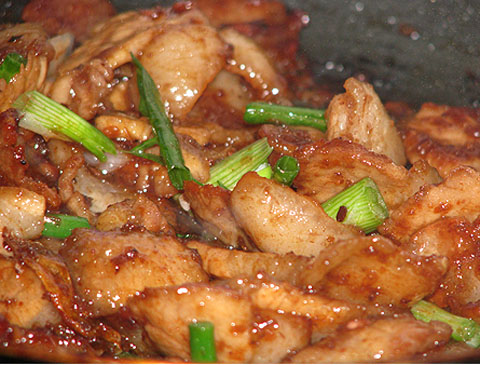 Món ăn: Thịt rang mắm tép