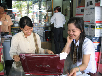 Ngày càng chiếm lĩnh thị trường